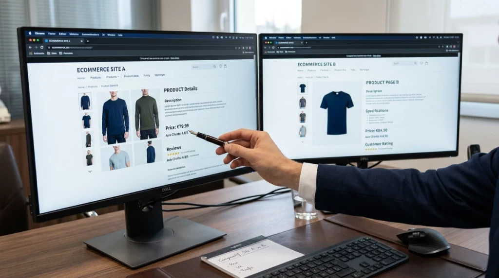 Constat de concurrence sur siteweb